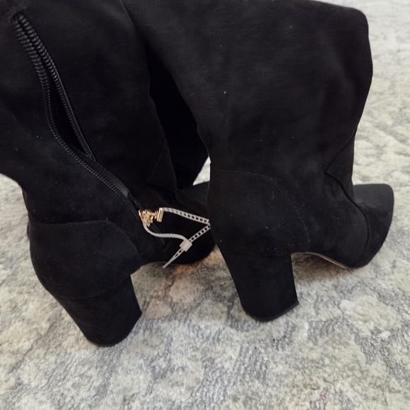 Jessica Simpson Black Over the Knee Boots - Picture 6 of 9